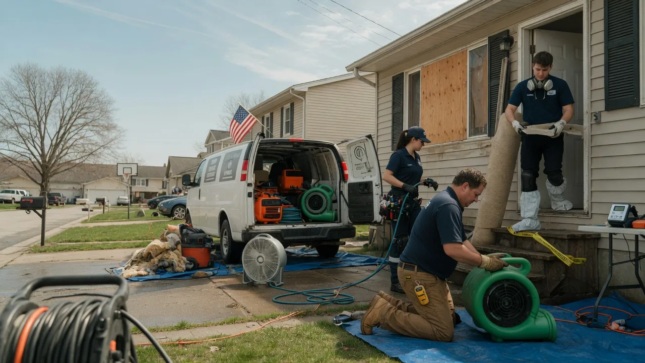 Water Damage Restoration in Independence, WI near me